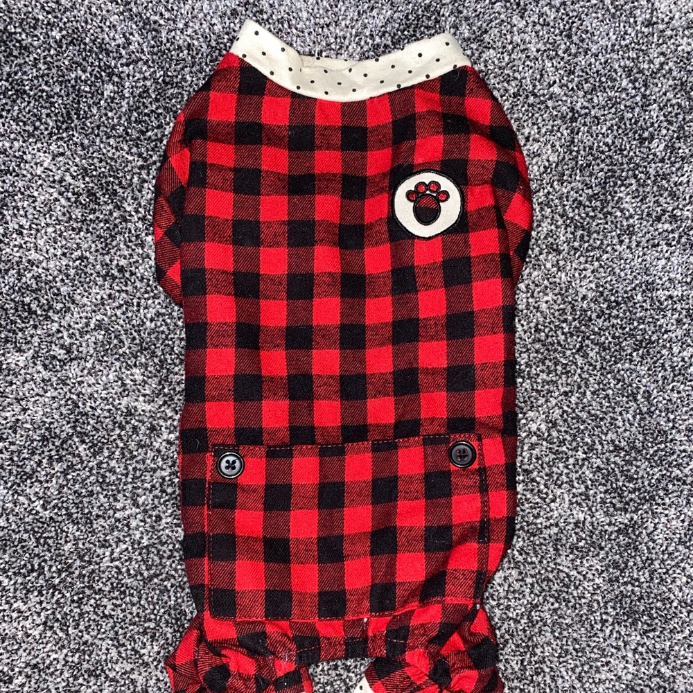 Plaid Dog Pajamas